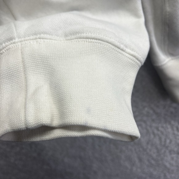 Nike Hoodie Adult Large White Sweatshirt Embroidered Logo Sportswear Active Gym - Picture 14 of 16